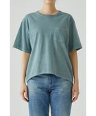 【サキュウ/caqu】の【洗える】caqu x good on short sleeve pocket tee リラックスフィットポケットTシャツ green|ID: prp329100004522817 ipo3291000000032009717