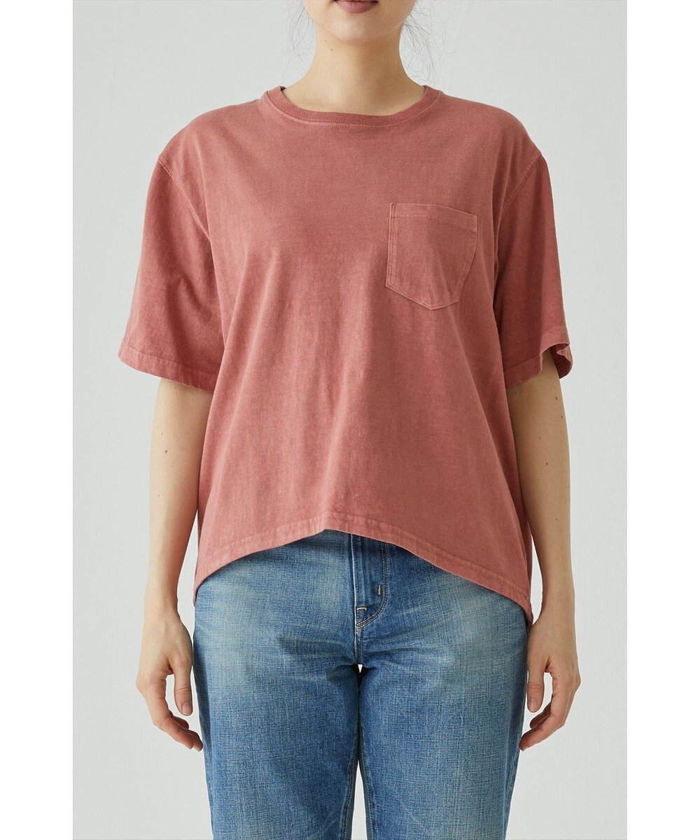 【サキュウ/caqu】の【洗える】caqu x good on short sleeve pocket tee リラックスフィットポケットTシャツ インテリア・キッズ・メンズ・レディースファッション・服の通販 founy(ファニー) 　ファッション　Fashion　レディースファッション　Ladies' Fashion Online　トップス・カットソー　Tops/Tshirt　シャツ/ブラウス　Shirts/Blouses　ロング / Tシャツ　T-Shirts　カットソー　Cut and Sewn　洗える　Washable　カットソー　Cut And Sew　ジーンズ　Jeans　ポケット　Pocket　リラックス　Relax　A/W・秋冬　Aw・Autumn/Winter・Fw・Fall-Winter　S/S・春夏　Ss・Spring/Summer　夏　Summer　dark pink|ID: prp329100004522817 ipo3291000000032585224