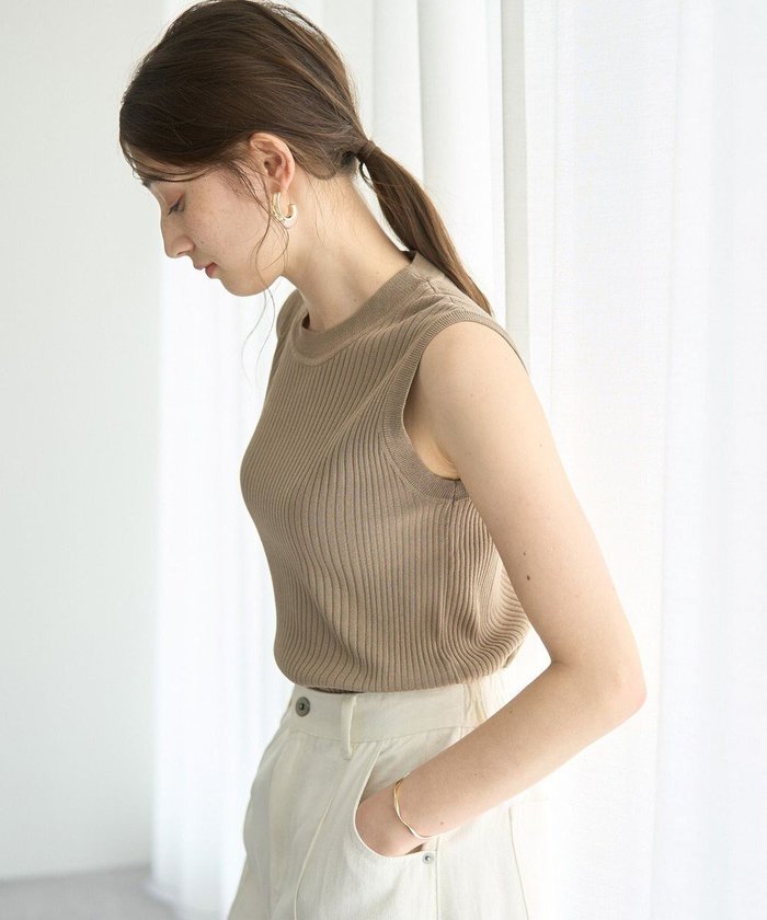【イェッカ ヴェッカ/YECCA VECCA】のマシンウォッシャブルノースリーブニット インテリア・キッズ・メンズ・レディースファッション・服の通販 founy(ファニー) https://founy.com/ ファッション Fashion レディースファッション WOMEN トップス・カットソー Tops/Tshirt ニット Knit Tops キャミソール / ノースリーブ No Sleeves NEW・新作・新着・新入荷 New Arrivals おすすめ Recommend アンサンブル Ensemble カーディガン Cardigan セーター Sweater ノースリーブ No Sleeve ベーシック Basic ポケット Pocket 夏 Summer 春 Spring S/S・春夏 Ss・Spring/Summer |ID: prp329100004522818 ipo3291000000031992906