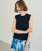 【イェッカ ヴェッカ/YECCA VECCA】のマシンウォッシャブルノースリーブニット Black|ID: prp329100004522818 ipo3291000000031992909