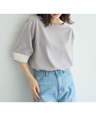 【イェッカ ヴェッカ/YECCA VECCA】の袖プリーツラウンドヘムブラウス Light Gray|ID: prp329100004522826 ipo3291000000031992964