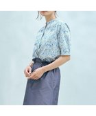 【ジェイ プレス/J.PRESS】の【洗える】LIBERTY バンドカラー ブラウス ブルー系|ID: prp329100004522834 ipo3291000000033564358