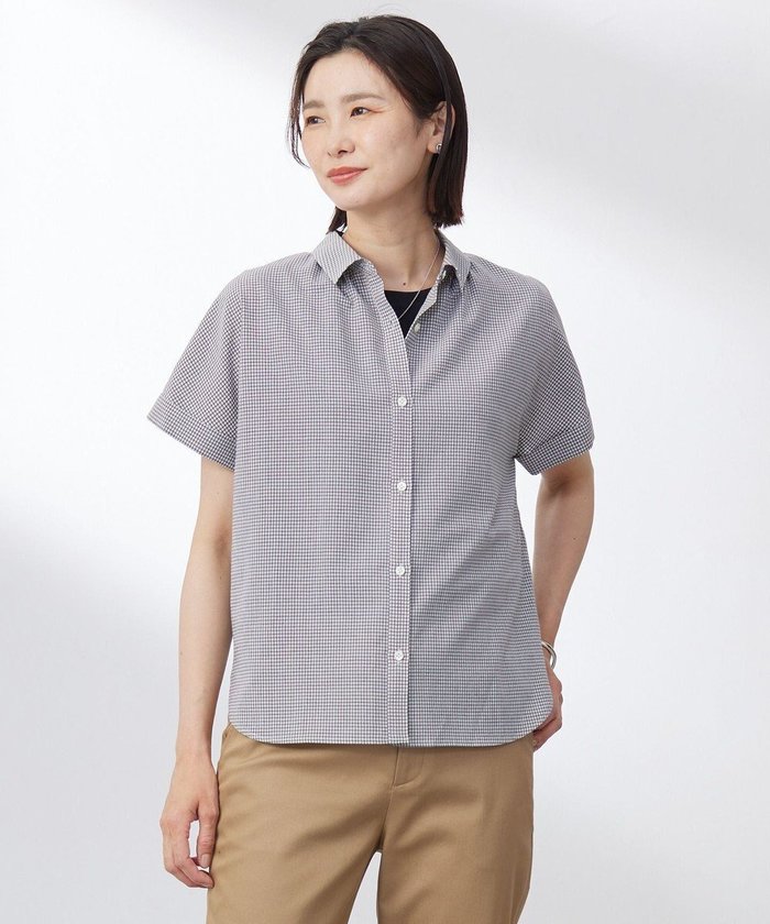 【ジェイ プレス/J.PRESS】の【洗える】SHEER ギンガム シャツ ブラウス インテリア・キッズ・メンズ・レディースファッション・服の通販 founy(ファニー) https://founy.com/ ファッション Fashion レディースファッション WOMEN トップス・カットソー Tops/Tshirt シャツ/ブラウス Shirts/Blouses NEW・新作・新着・新入荷 New Arrivals ギャザー Gather ギンガム Gingham クラシカル Classical スリーブ Sleeve チェック Check フレンチ French エレガント 上品 Elegant 夏 Summer 春 Spring S/S・春夏 Ss・Spring/Summer 洗える Washable 秋 Autumn/Fall |ID: prp329100004522835 ipo3291000000031993034