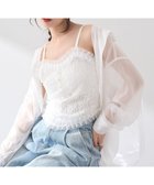 【アースミュージックアンドエコロジー/earth music&ecology】のコルセットライクキャミソール Off White|ID: prp329100004522838 ipo3291000000031993063