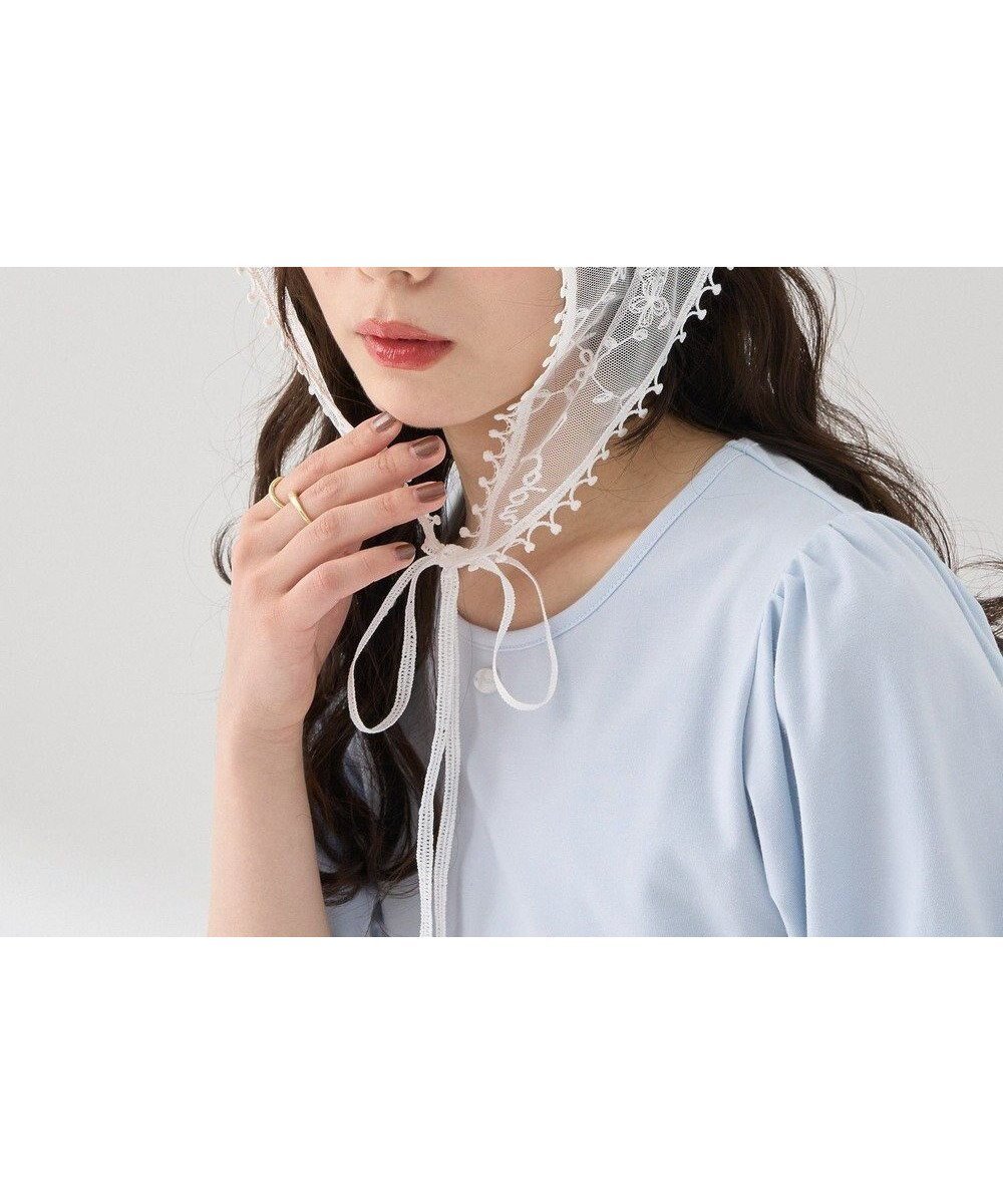 【アースミュージックアンドエコロジー/earth music&ecology】のフラワーチュールレースバブーシュカ 人気、トレンドファッション・服の通販 founy(ファニー) 　ファッション　Fashion　レディースファッション　WOMEN　NEW・新作・新着・新入荷　New Arrivals　おすすめ　Recommend　ギフト プレゼント　Gift Present　スカーフ　Scarf　バンダナ　Bandana　レース　Race　 other-1|ID: prp329100004522845 ipo3291000000031993116