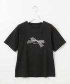 【フェルゥ/Feroux】の【先行予約・洗える】リボン刺繍 Tシャツ ブラック系|ID: prp329100004522867 ipo3291000000031993251