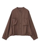 【グリーンパークス/Green Parks】のシア‐シャツブルゾン Brown|ID: prp329100004522881 ipo3291000000031993341