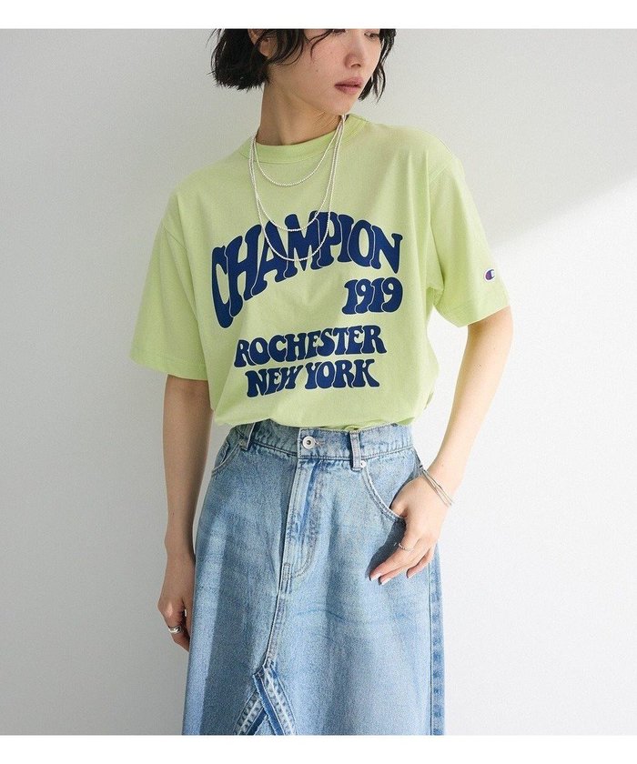 【グリーンパークス/Green Parks】のChampion ロゴTEE インテリア・キッズ・メンズ・レディースファッション・服の通販 founy(ファニー) https://founy.com/ ファッション Fashion レディースファッション WOMEN トップス・カットソー Tops/Tshirt シャツ/ブラウス Shirts/Blouses ロング / Tシャツ T-Shirts カットソー Cut and Sewn NEW・新作・新着・新入荷 New Arrivals おすすめ Recommend アウトドア Outdoor カットソー Cut And Sew プリント Print ベーシック Basic ポケット Pocket 夏 Summer 春 Spring S/S・春夏 Ss・Spring/Summer |ID: prp329100004522887 ipo3291000000031993392