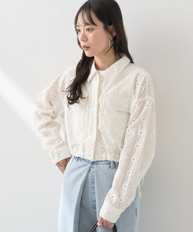 【アースミュージックアンドエコロジー/earth music&ecology】 レースブルゾン人気、トレンドファッション・服の通販 founy(ファニー) ファッション Fashion レディースファッション WOMEN アウター Coat Outerwear ジャケット Jackets ブルゾン Blouson/Jackets NEW・新作・新着・新入荷 New Arrivals おすすめ Recommend アイレット Eyelet クロップド Cropped ジャケット Jacket ブルゾン Blouson ポケット Pocket レース Race 夏 Summer 春 Spring S/S・春夏 Ss・Spring/Summer |ID:prp329100004522902