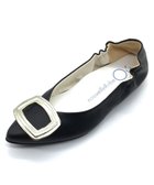 【ヌーベルローブオウ/nouvelleRobe Ou】の【本革・高反発】Buckle Ornament ポインテッドパンプス ブラック|ID: prp329100004522908 ipo3291000000031993507