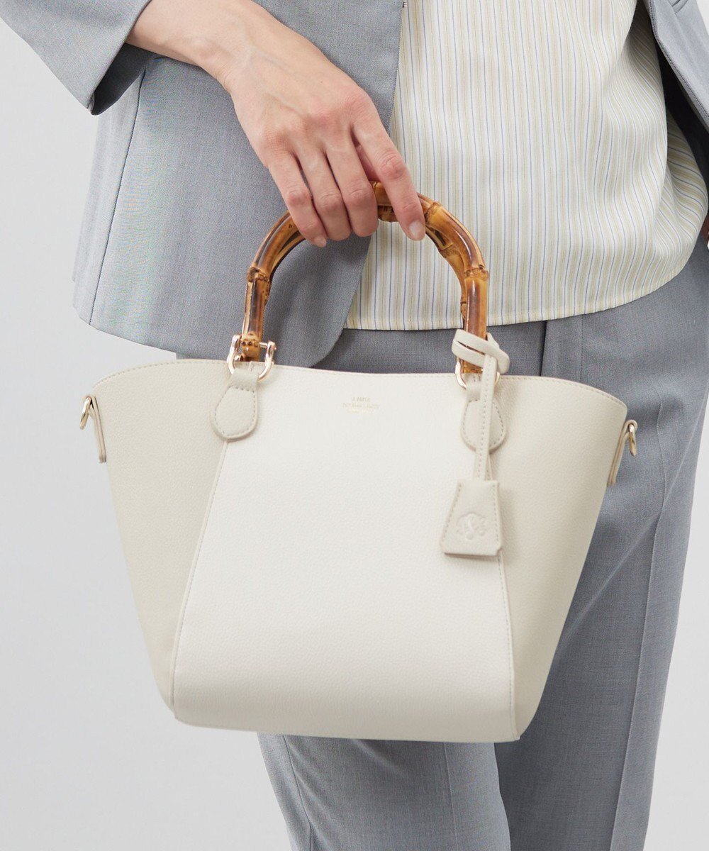 【ジェイ プレス/J.PRESS】の2wayバンブーバッグ 人気、トレンドファッション・服の通販 founy(ファニー) 　ファッション　Fashion　レディースファッション　Fashion for Women　バッグ　Bags　ショルダー　Shoulder, Shoulder Strap　財布　Wallet, Purse　フェイクレザー　Faux Leather, PU Leather　フォルム　Silhouette, Form　ポシェット　Pochette, Mini Bag　ポーチ　Pouch, Small Case　ラップ　Wrap, Wrap Design　ロング　Long, Long-Length　エレガント 上品　Elegant　 other-1|ID: prp329100004522912 ipo3291000000032737302