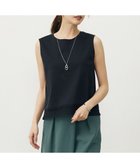 【ジェイ プレス/J.PRESS】の【人気のため追加・洗える】ノースリーブスムースジャージー レース カットソー ネイビー系|ID: prp329100004522916 ipo3291000000035703680