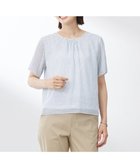 【ジェイ プレス/J.PRESS】の【洗える】スクエアープリント カットソー ブルー系|ID: prp329100004522924 ipo3291000000031993582
