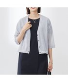 【ジェイ プレス/J.PRESS】の【WEB限定カラーあり・洗える】SHEER LIGHT KNIT Vネック カーディガン 【WEB限定カラー】グレイッシュブルー系|ID: prp329100004522931 ipo3291000000031993624