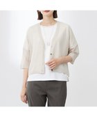 【ジェイ プレス/J.PRESS】の【WEB限定カラーあり・洗える】SHEER LIGHT KNIT Vネック カーディガン ベージュ系|ID: prp329100004522931 ipo3291000000035514744