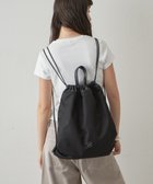 【イアクッチ/IACUCCI】のアーゴ ナップサック NYLON/CERVO 人気、トレンドファッション・服の通販 founy(ファニー) ファッション Fashion レディースファッション Fashion for Women バッグ Bags エレガント 上品 Elegant 巾着 Drawstring Bag, Kinchaku 人気 Popular, Best Seller フロント Front, Front Design ポケット Pocket, Pocket Detail ラップ Wrap, Wrap Design リュック Backpack, Rucksack ワンポイント One Point, Statement Accent S/S・春夏 SS, Spring/Summer, Warm Season 再入荷 Restock / Back in Stock おすすめ Recommended / Our Picks 夏 Summer 旅行 Travel 2025年 2025 2025春夏・S/S Spring/Summer 2025 SS25 thumbnail ブラック|ID: prp329100004522947 ipo3291000000033381998