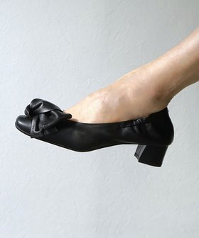 【ヌーベルローブオウ/nouvelleRobe Ou】の【本革・高反発】Heel Round Ribbon ヒールパンプス 人気、トレンドファッション・服の通販 founy(ファニー) ファッション Fashion レディースファッション WOMEN クッション Cushion ファブリック Fabric フィット Fit フェミニン Feminine リボン Ribbon NEW・新作・新着・新入荷 New Arrivals おすすめ Recommend |ID:prp329100004522961