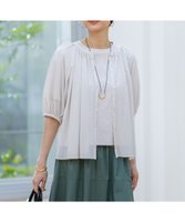 【23区/NIJYUSANKU】の【先行予約/洗える】クリアトリコットジャージー ティアードデザイン カットソー 人気、トレンドファッション・服の通販 founy(ファニー) ファッション Fashion レディースファッション WOMEN トップス・カットソー Tops/Tshirt シャツ/ブラウス Shirts/Blouses ロング / Tシャツ T-Shirts カットソー Cut and Sewn 春 Spring 洗える Washable カットソー Cut And Sew ギャザー Gather シアー Sheer ベーシック Basic ボトム Bottom 羽織 Haori ワイド Wide S/S・春夏 Ss・Spring/Summer NEW・新作・新着・新入荷 New Arrivals 夏 Summer 2025年 2025 2025春夏・S/S Ss,Spring/Summer,2025 |ID:prp329100004522970
