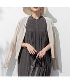 【23区/NIJYUSANKU】の【先行予約/洗える】ライトシアーニット ブルゾン ベージュ系|ID: prp329100004522982 ipo3291000000031993951