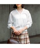 【23区/NIJYUSANKU】の【洗える】ライトシアーニット ブルゾン ホワイト系|ID: prp329100004522982 ipo3291000000033564817