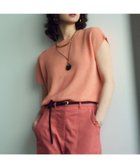 【23区/NIJYUSANKU】の【先行予約/洗える】シャイニーシアー オーバーサイズ ニット ライトオレンジ系|ID: prp329100004522989 ipo3291000000031994004