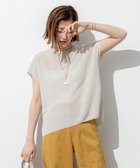【23区/NIJYUSANKU】の【先行予約/洗える】シャイニーシアー オーバーサイズ ニット アイボリー系|ID: prp329100004522989 ipo3291000000031994006