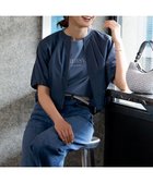 【23区/NIJYUSANKU】の【撥水性/接触冷感】ストレッチライトタイプライター コンパクトブルゾン ダークブルー系|ID: prp329100004522999 ipo3291000000032161850