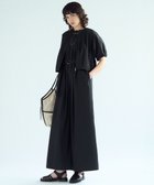 【23区/NIJYUSANKU】の【撥水性/接触冷感/洗える】ストレッチタイプライター オールインワン ブラック系|ID:prp329100004523001