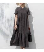 【23区/NIJYUSANKU】の【先行受注/接触冷感/速乾性/洗える】エアリーブライトローン ワンピース ダークブラウン系|ID:prp329100004523011