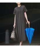 【23区/NIJYUSANKU】の【接触冷感/速乾性/洗える】エアリーブライトローン ワンピース ダークブラウン系|ID:prp329100004523011