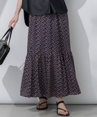 【23区/NIJYUSANKU】の【洗える】エスパドリーユプリント ティアード スカート 人気、トレンドファッション・服の通販 founy(ファニー) ファッション Fashion レディースファッション Fashion for Women スカート Skirts ティアードスカート Tiered Skirts 春 Spring 洗える Machine Washable ギャザー Gathered, Ruffled ストライプ Stripe, Striped Pattern ティアード Tiered, Tiered Style ティアードスカート Tiered Skirt, Flounced Skirt バスク Basque, Basque Style ビーチ Beach, Seaside フランス France, French プリント Print, Printed Pattern モチーフ Motif, Design Theme S/S・春夏 SS, Spring/Summer, Warm Season 夏 Summer エレガント 上品 Elegant 2025年 2025 2025春夏・S/S Spring/Summer 2025 SS25 thumbnail ネイビープリント|ID: prp329100004523014 ipo3291000000034498481