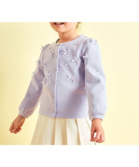 【エニファム/any FAM / KIDS】のスナップボタン リボンカーディガン 人気、トレンドファッション・服の通販 founy(ファニー) ファッション Fashion キッズファッション KIDS トップス・カットソー Tops/Tees/Kids カットソー Cut And Sew カーディガン Cardigan ガーリー Girly ポケット Pocket リボン Ribbon 人気 Popularity 夏 Summer 定番 Standard 春 Spring S/S・春夏 Ss・Spring/Summer |ID:prp329100004523830