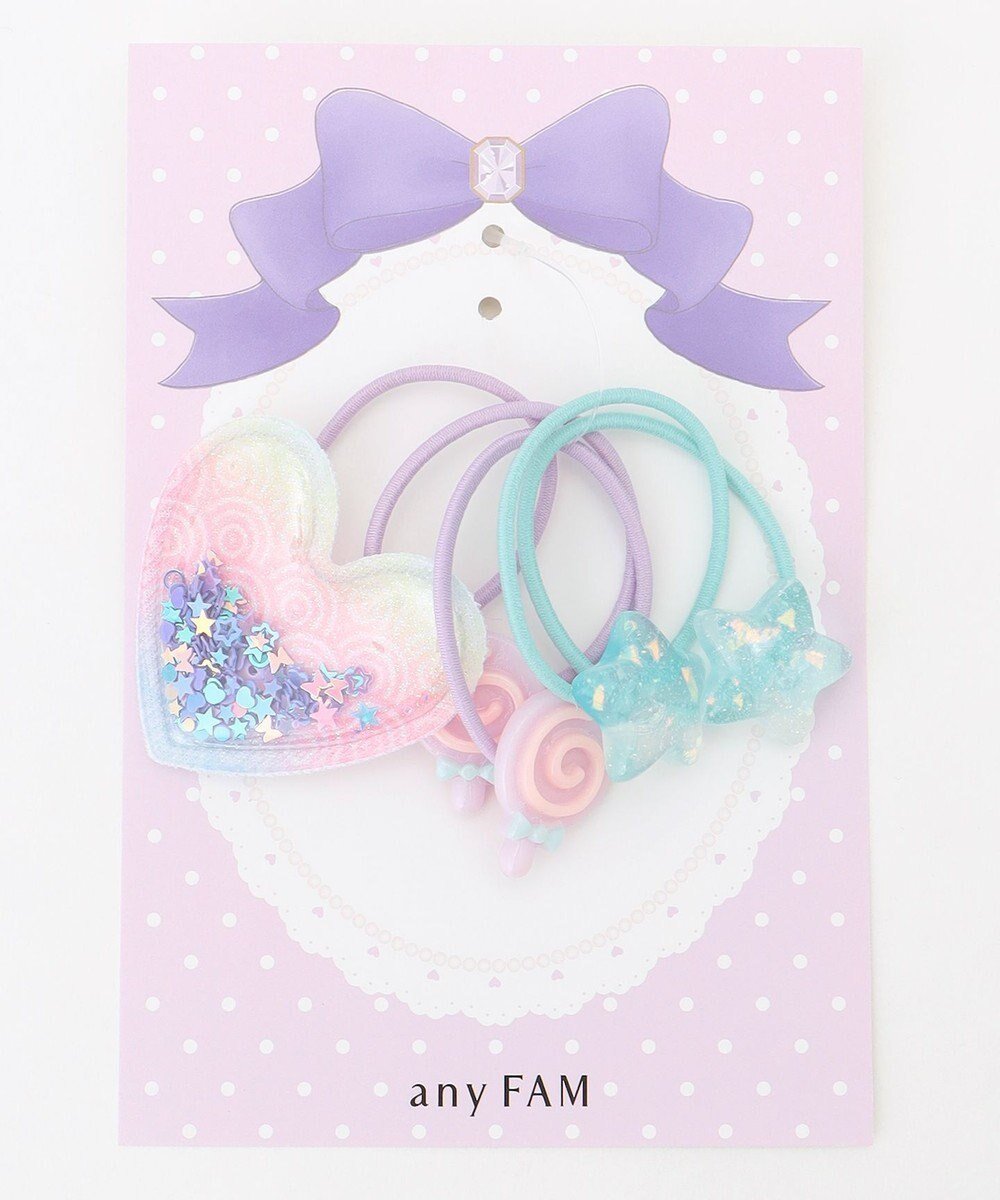 【エニファム/any FAM / KIDS】の【WEB限定】ヘアゴム3SET(ユメカワ) 人気、トレンドファッション・服の通販 founy(ファニー) 　ファッション　Fashion　キッズファッション　KIDS　アクセサリー　Accessories　モチーフ　Motif　リボン　Ribbon　ワンポイント　One Point　 other-1|ID: prp329100004523839 ipo3291000000032000809