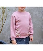 【エニファム/any FAM / KIDS】の裾レースアップトレーナー 人気、トレンドファッション・服の通販 founy(ファニー) ファッション Fashion キッズファッション KIDS トップス・カットソー Tops/Tees/Kids 秋 Autumn/Fall ガーリー Girly スウェット Sweat 定番 Standard ポケット Pocket リボン Ribbon レース Race A/W・秋冬 Aw・Autumn/Winter・Fw・Fall-Winter thumbnail ピンク|ID: prp329100004523847 ipo3291000000032086600