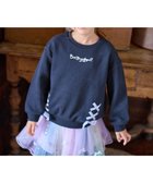 【エニファム/any FAM / KIDS】の裾レースアップトレーナー 人気、トレンドファッション・服の通販 founy(ファニー) ファッション Fashion キッズファッション KIDS トップス・カットソー Tops/Tees/Kids 秋 Autumn/Fall ガーリー Girly スウェット Sweat 定番 Standard ポケット Pocket リボン Ribbon レース Race A/W・秋冬 Aw・Autumn/Winter・Fw・Fall-Winter thumbnail ネイビー|ID: prp329100004523847 ipo3291000000032086601
