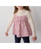 【エニファム/any FAM / KIDS】のドッキング花柄カットソー ピンク|ID: prp329100004523850 ipo3291000000032000847