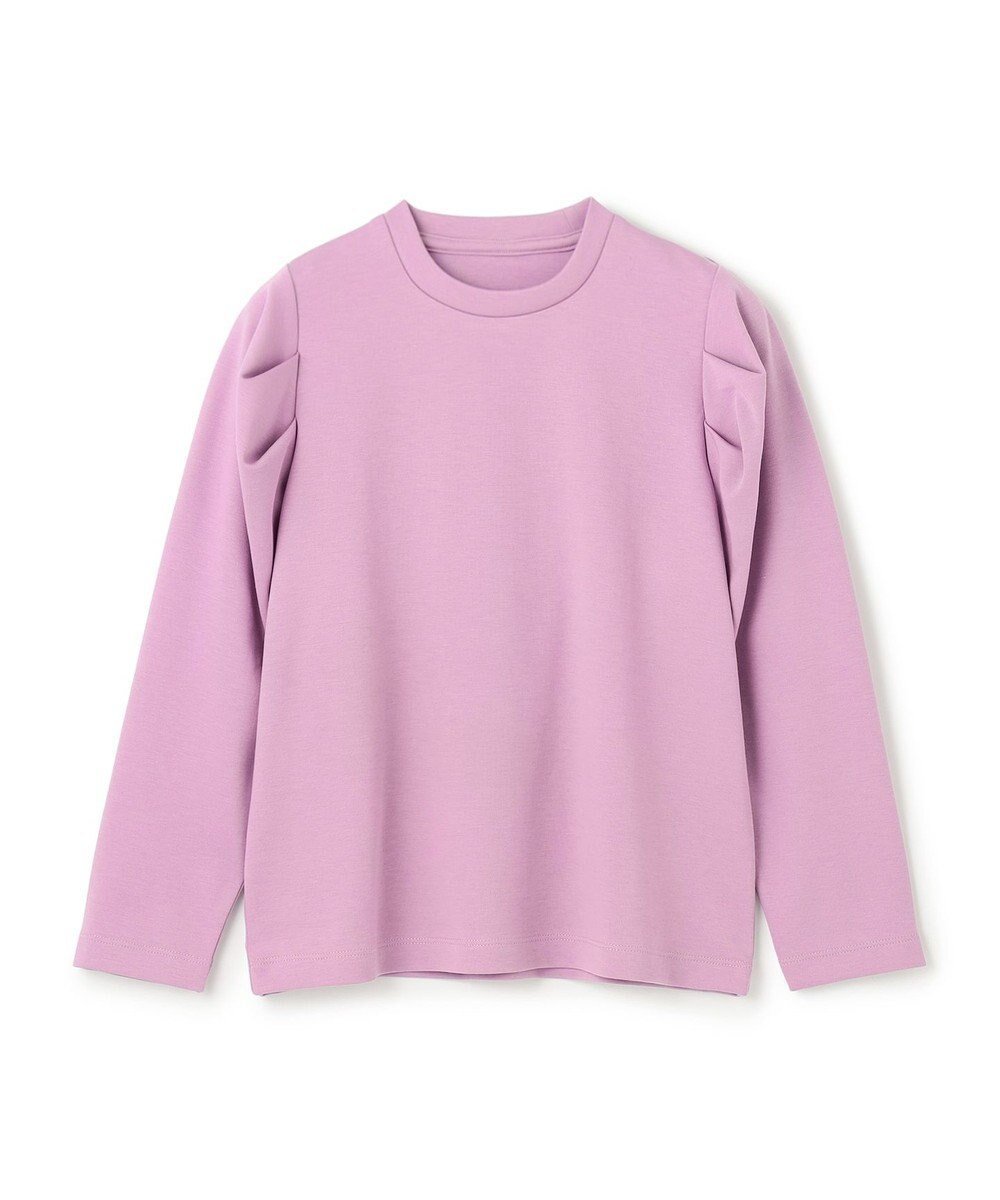 【アンフィーロ/UNFILO / KIDS】の【110-150cm】タックスリーブTシャツ インテリア・キッズ・メンズ・レディースファッション・服の通販 founy(ファニー) 　ファッション　Fashion　キッズファッション　KIDS　トップス・カットソー　Tops/Tees/Kids　カットソー　Cut And Sew　シンプル　Simple　スリーブ　Sleeve　夏　Summer　S/S・春夏　Ss・Spring/Summer　洗える　Washable　A/W・秋冬　Aw・Autumn/Winter・Fw・Fall-Winter　ラベンダー|ID: prp329100004523852 ipo3291000000032138479