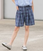 【組曲 / KIDS/KUMIKYOKU】の【110-140㎝】チェック ショートパンツ ネイビー系5|ID: prp329100004523857 ipo3291000000032000873