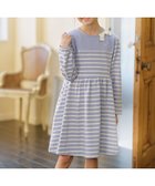 【組曲 / KIDS/KUMIKYOKU】の【110-140㎝】ボーダー ワンピース 人気、トレンドファッション・服の通販 founy(ファニー) ファッション Fashion キッズファッション KIDS ワンピース Dress/Kids ボーダー Border 夏 Summer 春 Spring S/S・春夏 Ss・Spring/Summer thumbnail サックスブルー系1|ID: prp329100004523858 ipo3291000000032000876