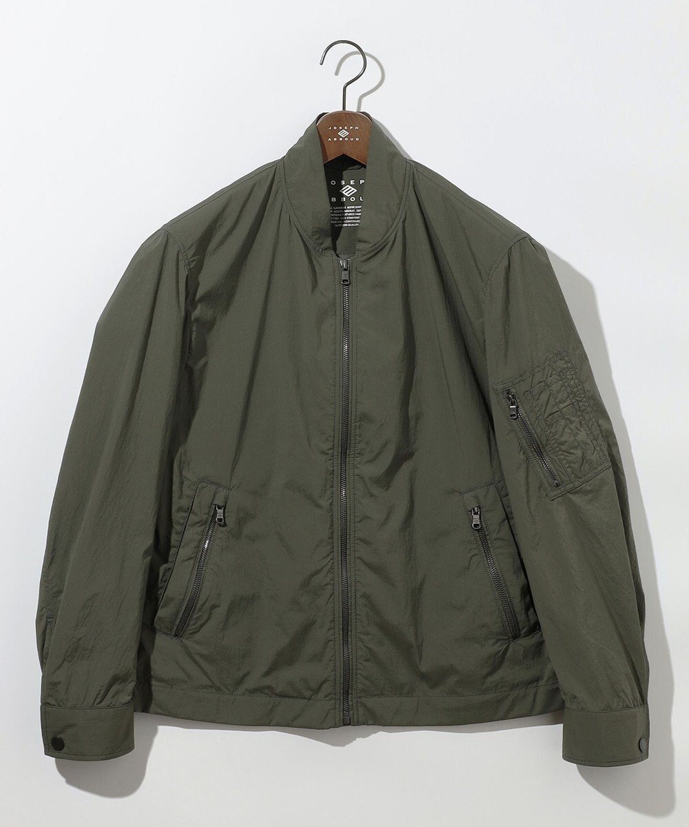 【ジョセフ アブード/JOSEPH ABBOUD / MEN】の【軽量/ストレッチ/撥水】ライトワッシャーストレッチ ショートブルゾン インテリア・キッズ・メンズ・レディースファッション・服の通販 founy(ファニー) 　ファッション　Fashion　メンズファッション　MEN　アウター　Coats Outerwear/Men　ブルゾン　Blouson/Jackets　シャーリング　Shirring　ショート　Short　ジャケット　Jacket　ストレッチ　Stretch　ブルゾン　Blouson　夏　Summer　春　Spring　S/S・春夏　Ss・Spring/Summer　軽量　Lightweight　カーキ系|ID: prp329100004523860 ipo3291000000032000883