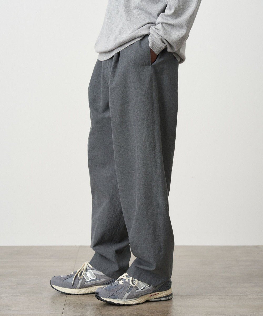 【エイトン/ATON】のWOOL WASHI TROPICAL ワイドパンツ - UNISEX インテリア・キッズ・メンズ・レディースファッション・服の通販 founy(ファニー) 　ファッション　Fashion　レディースファッション　WOMEN　パンツ　Pants　ユニセックス　Unisex　パジャマ　Pajamas　ワイド　Wide　夏　Summer　春　Spring　S/S・春夏　Ss・Spring/Summer　CHARCOAL GRAY|ID: prp329100004523861 ipo3291000000032000885