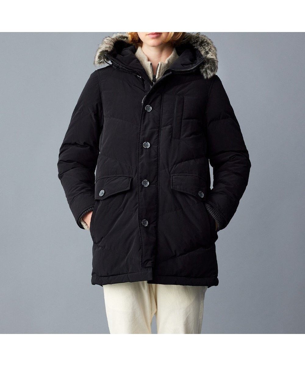 【ジョセフ アブード マウンテン/JOSEPH ABBOUD MOUNTAIN】の【サスティナブル/ECO撥水/ECOファー/9ポケット/男女兼用】Pe/Nyピーチ ダウンコート インテリア・キッズ・メンズ・レディースファッション・服の通販 founy(ファニー) 　ファッション　Fashion　レディースファッション　WOMEN　アウター　Coat Outerwear　コート　Coats　ジャケット　Jackets　ダウン　Down Coats And Jackets　キルト　Quilt　ジャケット　Jacket　スマート　Smart　ダウン　Down　ピーチ　Peach　ポケット　Pocket　A/W・秋冬　Aw・Autumn/Winter・Fw・Fall-Winter　ブラック系|ID: prp329100004523863 ipo3291000000032000893