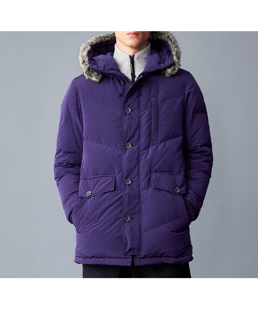 【ジョセフ アブード マウンテン/JOSEPH ABBOUD MOUNTAIN】の【サスティナブル/ECO撥水/ECOファー/9ポケット/男女兼用】Pe/Nyピーチ ダウンコート インテリア・キッズ・メンズ・レディースファッション・服の通販 founy(ファニー) 　ファッション　Fashion　レディースファッション　WOMEN　アウター　Coat Outerwear　コート　Coats　ジャケット　Jackets　ダウン　Down Coats And Jackets　キルト　Quilt　ジャケット　Jacket　スマート　Smart　ダウン　Down　ピーチ　Peach　ポケット　Pocket　A/W・秋冬　Aw・Autumn/Winter・Fw・Fall-Winter　パープル系|ID: prp329100004523863 ipo3291000000032000896