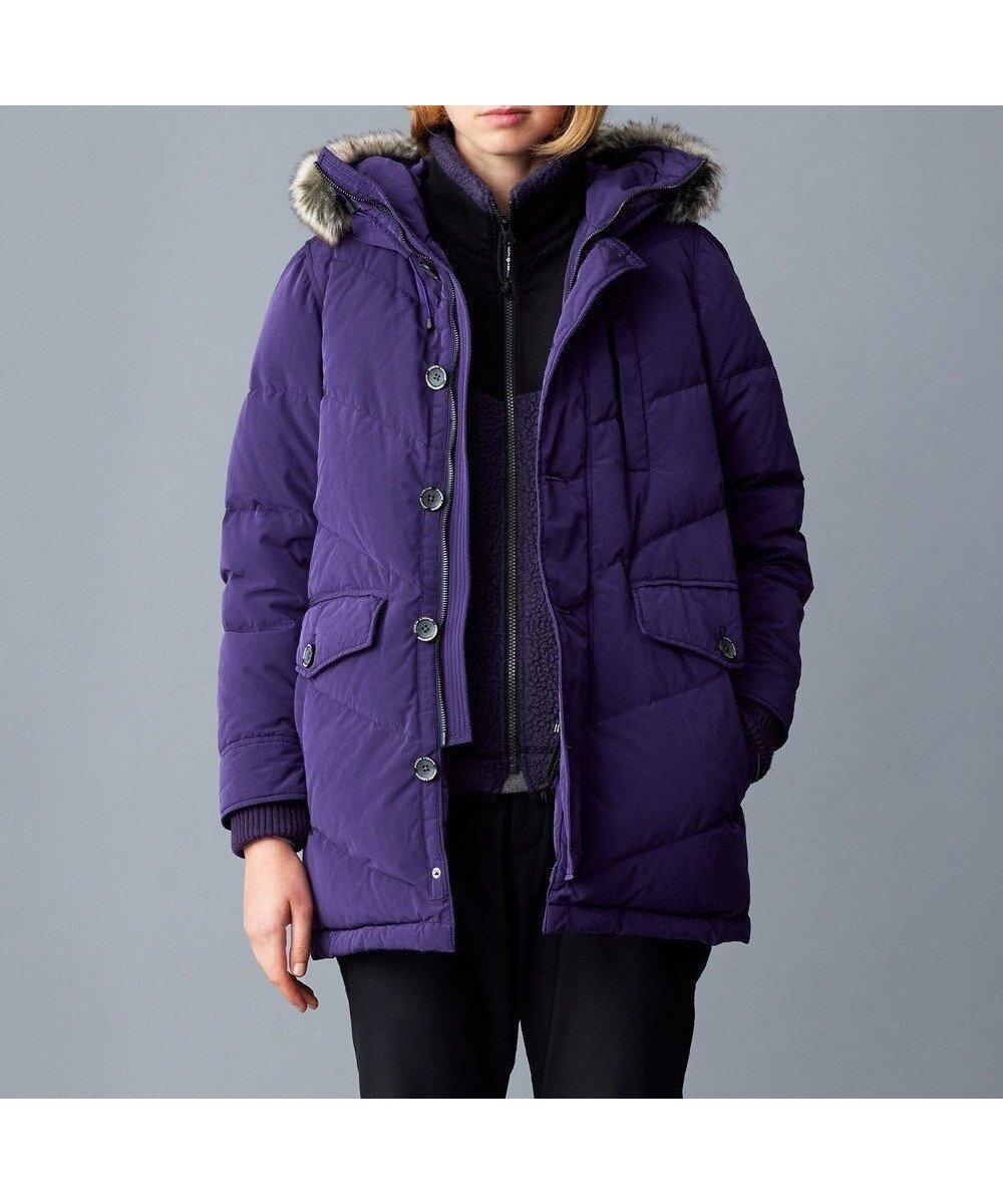 【ジョセフ アブード マウンテン/JOSEPH ABBOUD MOUNTAIN】の【サスティナブル/ECO撥水/ECOファー/9ポケット/男女兼用】Pe/Nyピーチ ダウンコート インテリア・キッズ・メンズ・レディースファッション・服の通販 founy(ファニー) ファッション Fashion レディースファッション Fashion for Women アウター Coat / Outerwear Collection コート・ロングコート・ピーコート Long Coats, Peacoats & More レディースジャケット・軽アウター Jackets ダウンジャケット・軽量ダウン Warm & Lightweight Down Jackets キルト Quilt, Quilted Fabric ジャケット Jacket, Outerwear スマート Smart, Elegant ダウン Down, Puffer ピーチ Peach, Soft Touch ポケット Pocket, Pocket Detail A/W・秋冬 Autumn/Winter パープル系|ID: prp329100004523863 ipo3291000000034797226