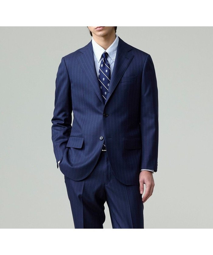 【ジェイ プレス/J.PRESS / MEN】の【WEB・一部店舗限定】インテリジェントストライプ スーツ インテリア・キッズ・メンズ・レディースファッション・服の通販 founy(ファニー) https://founy.com/ ファッション Fashion メンズファッション MEN セットアップ Setup/Men ストライプ Stripe スーツ Suit セットアップ Set Up メランジ Melange 夏 Summer 春 Spring S/S・春夏 Ss・Spring/Summer |ID: prp329100004523865 ipo3291000000032000900