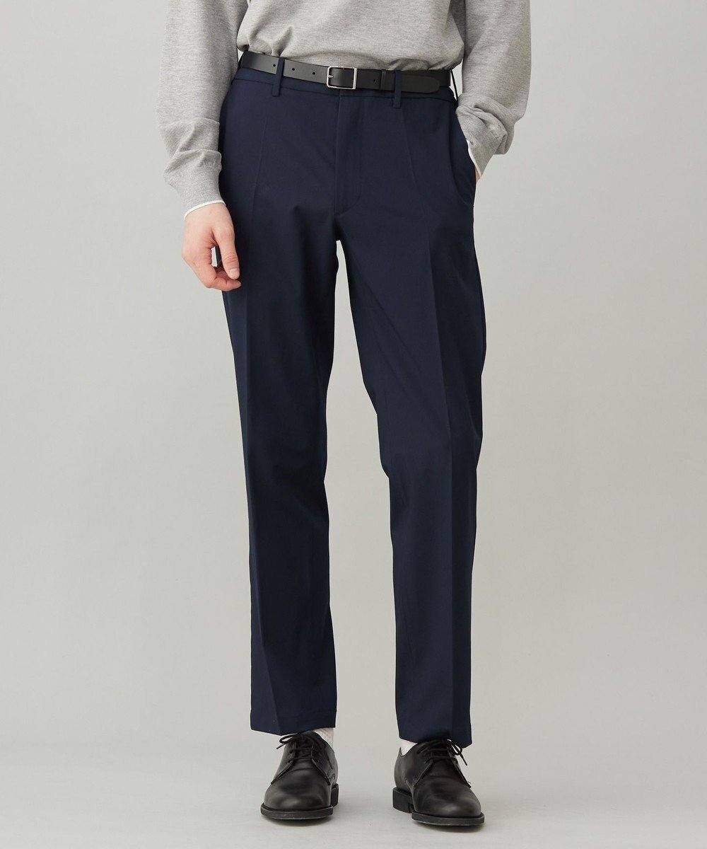 【アンフィーロ/UNFILO / MEN】のTRストレッチ 機能美パンツ インテリア・キッズ・メンズ・レディースファッション・服の通販 founy(ファニー) 　ファッション　Fashion　メンズファッション　MEN　ボトムス　Bottoms/Men　ストレッチ　Stretch　スラックス　Slacks　ビジネス 仕事 通勤　Business　フィット　Fit　プリーツ　Pleats　ポケット　Pocket　ループ　Loop　エレガント 上品　Elegant　夏　Summer　春　Spring　S/S・春夏　Ss・Spring/Summer　ネイビー|ID: prp329100004523874 ipo3291000000032049976