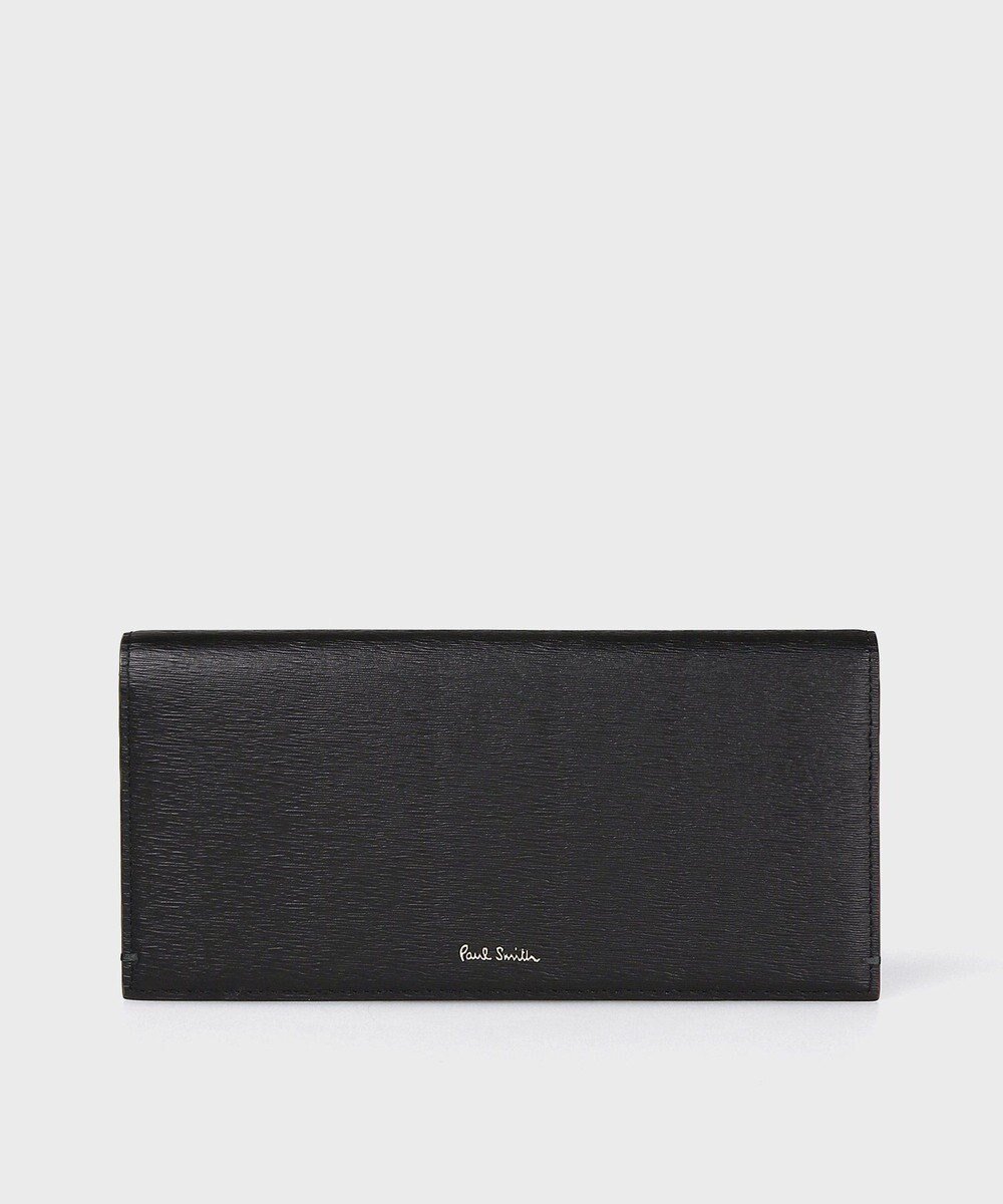【ポールスミス/Paul Smith / MEN】のカラードエッジ AW24 長財布 インテリア・キッズ・メンズ・レディースファッション・服の通販 founy(ファニー) 　ファッション　Fashion　メンズファッション　Fashion for Men　ポケット　Pocket, Pocket Detail　メンズ　Men's, Menswear　A/W・秋冬　Autumn/Winter　財布　Wallet, Purse　ブラック|ID: prp329100004523878 ipo3291000000033002223