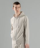 【ジョゼフ オム/JOSEPH HOMME / MEN】の新素材【水滴除去性/洗える/ストレッチ】 デューエイトタックジャージー ジップアップパーカー アイボリー系|ID: prp329100004523887 ipo3291000000033395523
