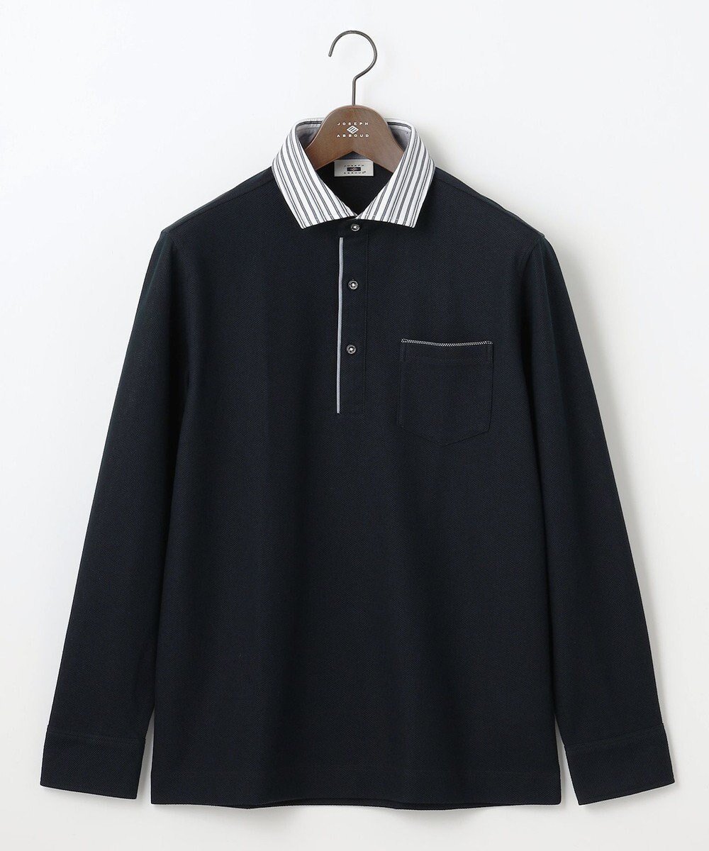 【ジョセフ アブード/JOSEPH ABBOUD / MEN】の【25SS・オーガニックコットン使用】ダディ ポロシャツ インテリア・キッズ・メンズ・レディースファッション・服の通販 founy(ファニー) 　ファッション　Fashion　メンズファッション　MEN　トップス・カットソー　Tops/Tshirt/Men　シャツ　Shirts　ポロシャツ　Polo Shirts　2025年　2025　2025春夏・S/S　Ss,Spring/Summer,2025　おすすめ　Recommend　ギフト プレゼント　Gift Present　ポロシャツ　Polo Shirt　夏　Summer　春　Spring　S/S・春夏　Ss・Spring/Summer　ネイビー系|ID: prp329100004523888 ipo3291000000032000984
