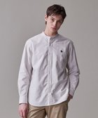 【ジェイ プレス/J.PRESS / MEN】の【IVY COLLECTION】【毎シーズン大好評】バックブル ロンストクレイジーパターン バンドカラーシャツ ベージュ系1|ID: prp329100004523891 ipo3291000000034364773